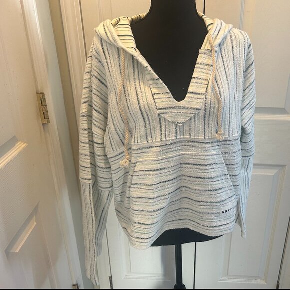 Roxy Rich Coast Striped Pullover Over - Picture 3 of 8